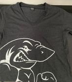 Originele GymShark V-neck T shirt Maat Small S (Nieuw), Blauw, Gymshark, Nieuw, Ophalen of Verzenden