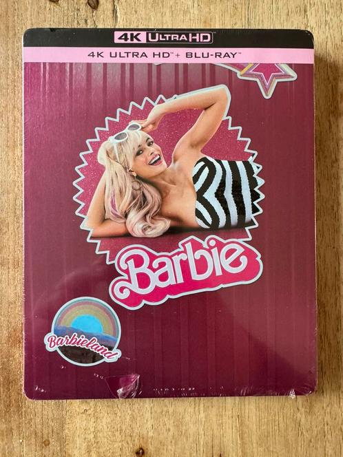 Barbie 4K Ultra HD blu ray steelbook NL NLO - nieuw in seal, Cd's en Dvd's, Blu-ray, Nieuw in verpakking, Ophalen of Verzenden