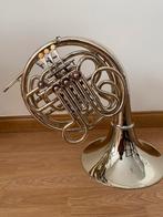 French horn Yamaha 668ND Bb/F, Muziek en Instrumenten, Blaasinstrumenten | Hoorns, Ophalen of Verzenden, Zo goed als nieuw