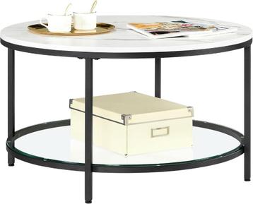 Vasagle LCT071B13 salontafel | Modern design, marmerlook beschikbaar voor biedingen