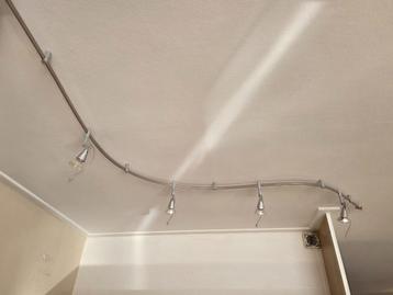 Plafondverlichting met 5  halageenlampen beschikbaar voor biedingen
