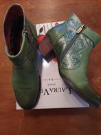 Laura Vita laarsjes Alexia 13 kleur groen (Menthe), Kleding | Dames, Ophalen of Verzenden, Zo goed als nieuw, Groen