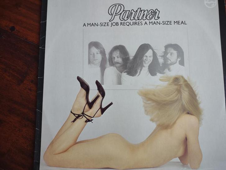 LP - Partner - A man-size job requires a man-size meal, Cd's en Dvd's, Vinyl | Rock, Zo goed als nieuw, 12 inch, Ophalen of Verzenden