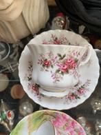 Royal Albert Lavendel Rose Heren Kop en Schotel, Antiek en Kunst, Ophalen of Verzenden