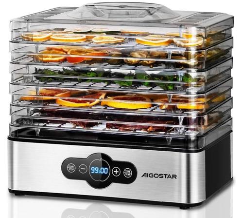 Nieuw in doos Aigostar Crispy voedseldroger, Huis en Inrichting, Keuken | Keukenbenodigdheden, Nieuw, Ophalen of Verzenden