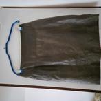 Leren rok, kleur donker groen. Maat 38, Kleding | Dames, Rokken, Maat 38/40 (M), Ophalen of Verzenden, Zo goed als nieuw, Boven de knie
