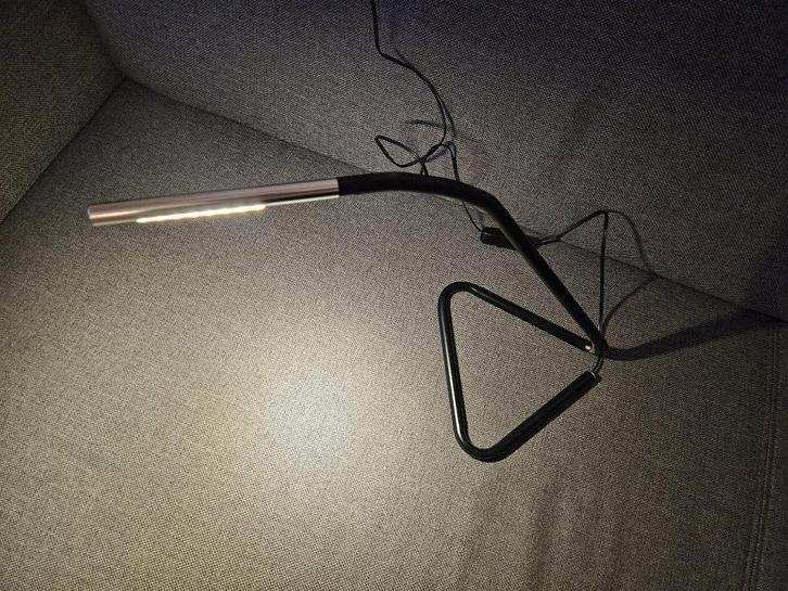 Zwarte LED Bureaulamp Flexibel, Huis en Inrichting, Lampen | Tafellampen, Nieuw, Minder dan 50 cm, Glas, Kunststof, Metaal, Ophalen of Verzenden