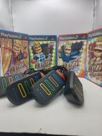 Buzz! PS2 Games + Buzzers, Spelcomputers en Games, Puzzel en Educatief, Gebruikt, Support@sony.com, Eén computer