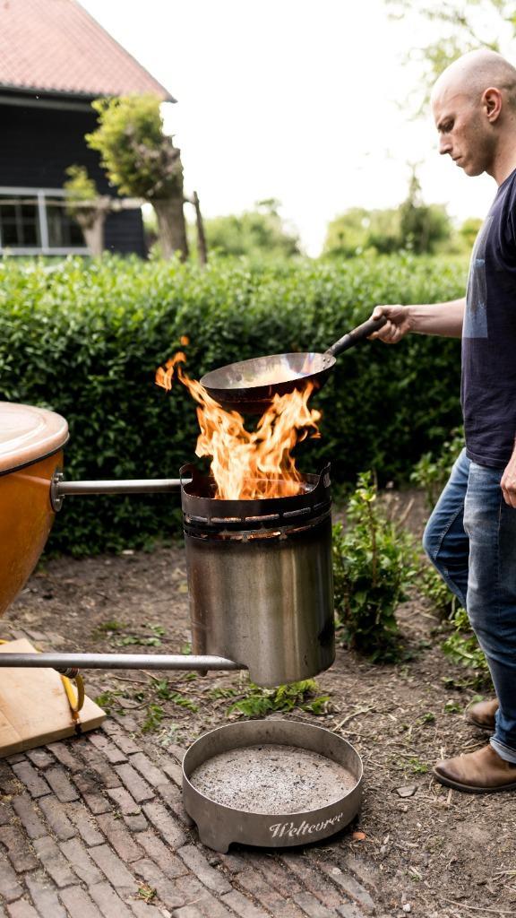 WELTEVREE WOK voor de DUTCHTUB Wood of Original, Tuin en Terras, Overige Tuin en Terras, Nieuw, Ophalen