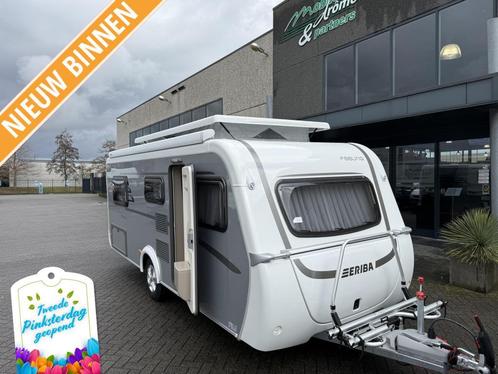 Eriba Feeling 442 2025, Caravans en Kamperen, Caravans, Bedrijf, tot en met 4, 1000 - 1250 kg, Standaardzit, Eriba, 2 aparte bedden