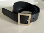 Kastopruiming .... ZARA zwarte leren riem maat 85 cm, Kleding | Dames, Riemen en Ceinturen, Minder dan 3 cm, 80 tot 90 cm, Verzenden