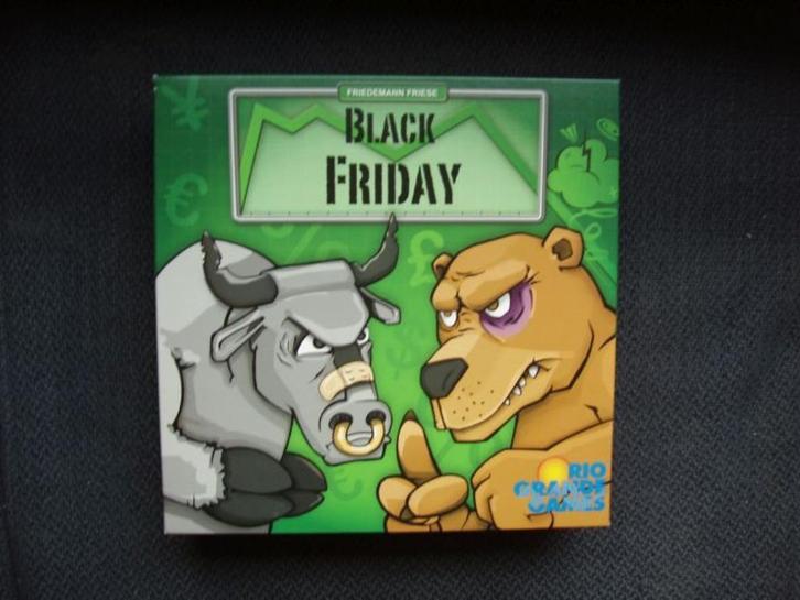 Black Friday van Rio Grande Games ( zgan ) Stock Exchange, Hobby en Vrije tijd, Gezelschapsspellen | Bordspellen, Zo goed als nieuw