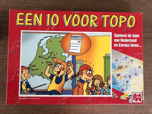 Een 10 voor topo (ZGAN), Hobby en Vrije tijd, Gezelschapsspellen | Bordspellen, Zo goed als nieuw, Een of twee spelers, Drie of vier spelers