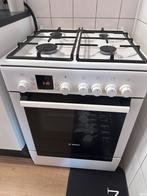 Merk Bosch Goed werk heeft geen probleem, Witgoed en Apparatuur, Fornuizen, Zo goed als nieuw, Gas, 85 tot 90 cm, 4 kookzones