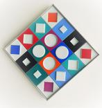 Vasarely Relief Rosenthal Geglazuurd porselein editie 12/75, Ophalen of Verzenden