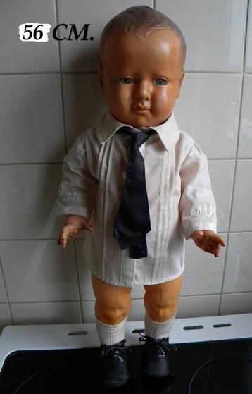 OUDE POP PETIT COLLIN, JONGEN, BRUIDSJONKER 56 CM. beschikbaar voor biedingen