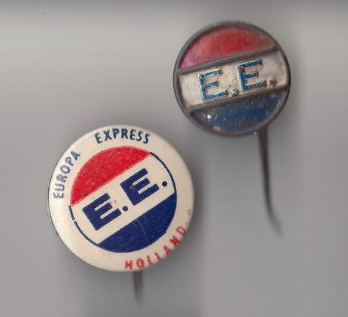Europe Express speldjes, Verzamelen, Speldjes, Pins en Buttons, Gebruikt, Speldje of Pin, Overige onderwerpen, Ophalen of Verzenden
