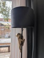 Vloerlamp Aap Goud met Kap - 35cm, Ophalen, 100 tot 150 cm, Nieuw, Metaal