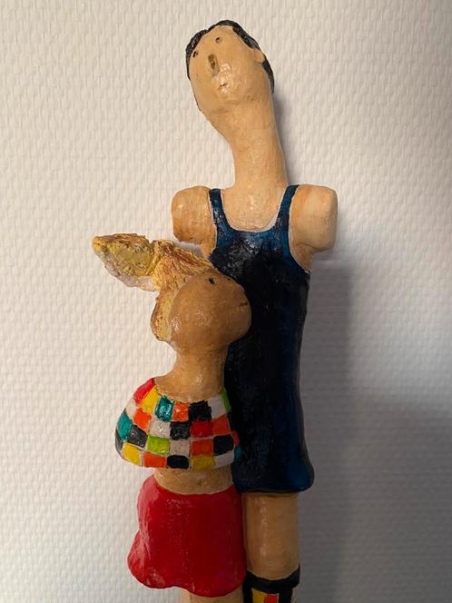 Kleurrijk beeld - Studio-Keramiek!, Antiek en Kunst, Kunst | Designobjecten, Ophalen of Verzenden