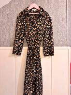 Mooie jurk met print, Ophalen, Zwart, Zo goed als nieuw, Knielengte