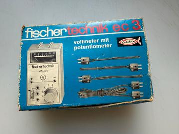 Fischertechnik Voltmeter met Potentiometer EC3 beschikbaar voor biedingen