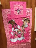 DIDDLINA dekbedovertrek in roze vrolijke kleuren, Verzamelen, Ophalen of Verzenden, Diddlina, Zo goed als nieuw, Overige typen