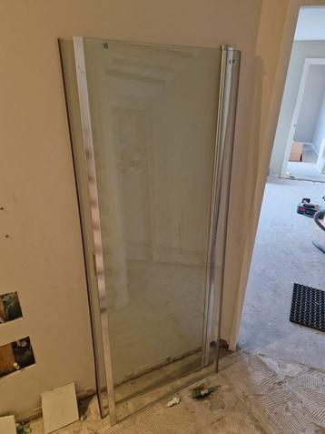 Glazen Douchewand met Deur - 80x195cm beschikbaar voor biedingen