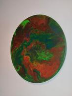 Mooi abstract schilderij 50x50cm, Antiek en Kunst, Kunst | Schilderijen | Abstract, Ophalen of Verzenden