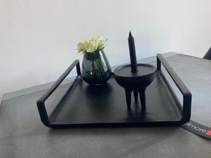 Diga Colmore Stoere Tray S of L vierkant Nieuw!, Huis en Inrichting, Woonaccessoires | Dienbladen, Nieuw, Metaal, Vierkant, Ophalen of Verzenden