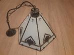 Vintage Hanglamp met Geometrisch Design, Antiek en Kunst, Antiek | Lampen, Ophalen of Verzenden