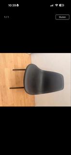 Zwarte Kinderstoel - Stijlvol en Praktisch!, Ophalen, Kunststof, Gebruikt, Zwart