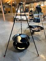 Driepoot set 120cm met bakplaat, vuurschaal ø45, mini ketel, Tuin en Terras, Vuurschalen, Ophalen of Verzenden, Nieuw