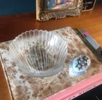 Schelp schaaltje, Schaal, Rond, Ophalen of Verzenden, Glas