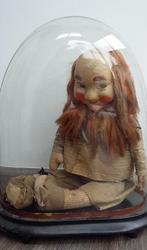 Om 1900 - 1950 AKELIGE CLOWN Marionette Pop Figuur CIRCUS, Ophalen of Verzenden