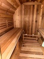 Outlet | Barrelsauna 7+1ft., Ophalen, Zo goed als nieuw, Fins of Traditioneel, Complete sauna