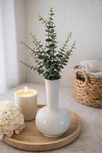 Witte vaas - Eschenbach, Huis en Inrichting, Wit, Aardewerk of Porselein, Ophalen of Verzenden, Zo goed als nieuw