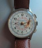 Baume & Mercier Chronograph 1940s loopt maar geen garantie, Overige merken, Staal, Met bandje, Polshorloge