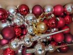 Grote doos met antieke glazen kerstballen 2x piek, Diversen, Kerst, Ophalen, Zo goed als nieuw