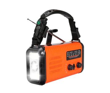 Noodradio - 180 U Batterij - Zwengel - Zonnepaneel -20000mAh beschikbaar voor biedingen