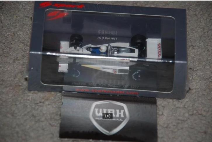 SALE !! 1:43 HESKETH 308E BELGIUM SPARK S2234 WRH, Hobby en Vrije tijd, Modelauto's | 1:43, Zo goed als nieuw, Auto, Overige merken