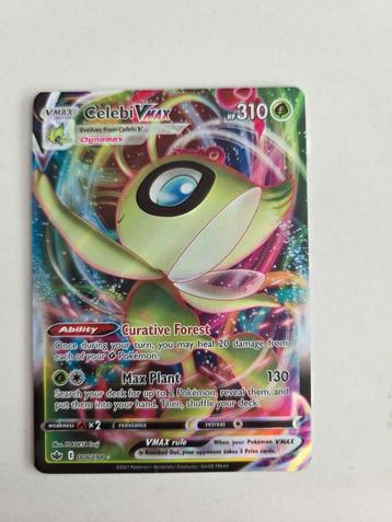 Pokemon Celebi Vmax beschikbaar voor biedingen
