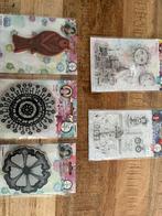 5 stempels van Art by Marlene, Hobby en Vrije tijd, Stempelen, Ophalen of Verzenden, Zo goed als nieuw, Clearstamp
