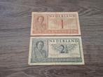 Setje muntbiljetten 1 en 2,5 gulden Juliana, 1949, Ophalen of Verzenden