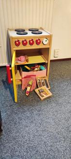 Houte keukentje, Kinderen en Baby's, Speelgoed | Houten speelgoed, Ophalen, Zo goed als nieuw, Meubelstuk of Keukentje