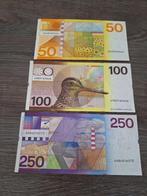 Setje nette biljetten 50, 100 en 250 gulden (1977 - 1985), Postzegels en Munten, Bankbiljetten | Nederland, Ophalen of Verzenden