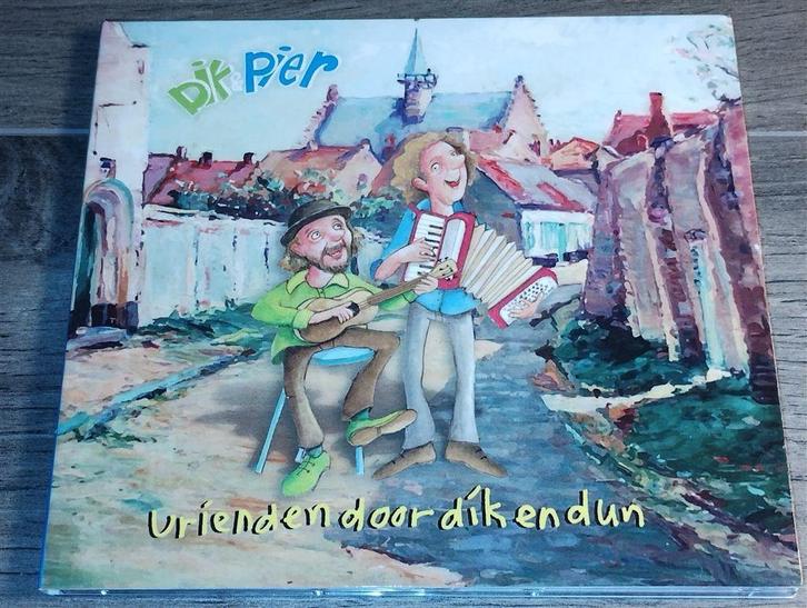 Dik & Pier - Vrienden Door Dik En Dun, Cd's en Dvd's, Cd's | Kinderen en Jeugd, Zo goed als nieuw, Ophalen of Verzenden