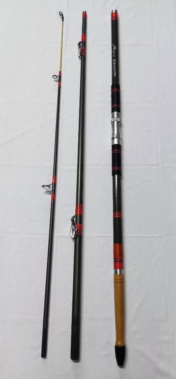Vintage hengel zee albatros beachcaster 4,00 meter 3 delig beschikbaar voor biedingen