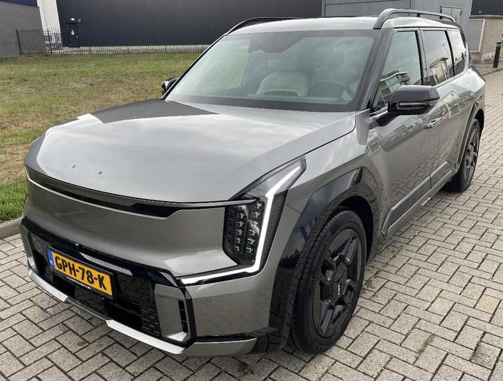 Kia EV9 leaseovername + RIJDEN ZONDER BIJTELLING, Auto's, Kia, Particulier, EV9, 360° camera, 4x4, ABS, Achteruitrijcamera, Adaptieve lichten