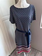 Blauw met rood jurkje van Casual Ladies. Maat M. Nieuw!, Maat 38/40 (M), Casual Ladies, Nieuw, Knielengte