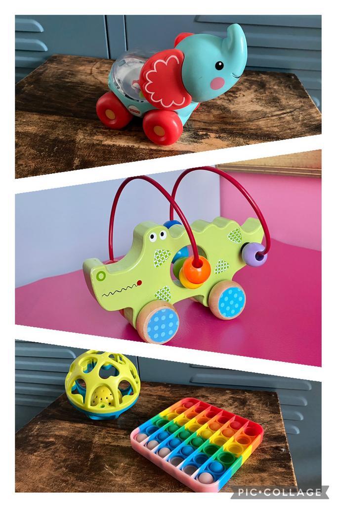 Speelgoed voor de allerkleinsten (0-1-2 ¡aar), Kinderen en Baby's, Speelgoed | Babyspeelgoed, Zo goed als nieuw, Overige typen
